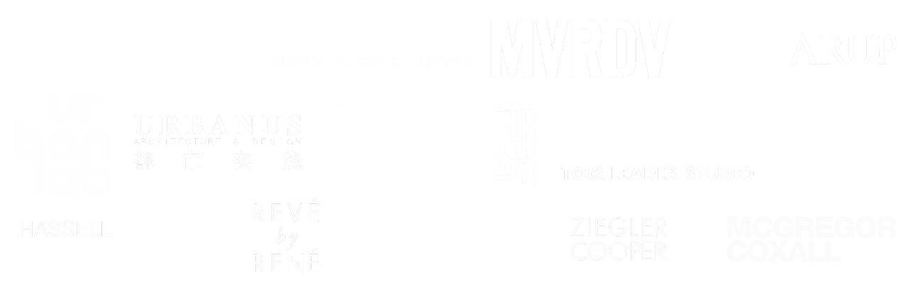 Our Clients Include: OMA, MVRDV, BIG, Bjarke Ingels Group, James Corner Field Operations, urbanlab, ADEPT, AECOM, perkins will, MomaPS1, hassell, ARUP, martha schwartz partners, tom leader studio, kevin daly architects, reve by rene, revé by rené, Renzoe Box, morris architects, leong leong, ziegler cooper, morris architects, Cousins Properties, Denis Frenchman Urban Design and more.