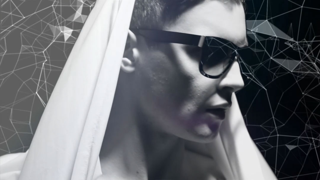 Product Video Fashion Design | Revé by René sunglasses VFX special effects filming 4k video fashion models 3d animation plexus after effects ad advertisement social media Playhou.se playhouse