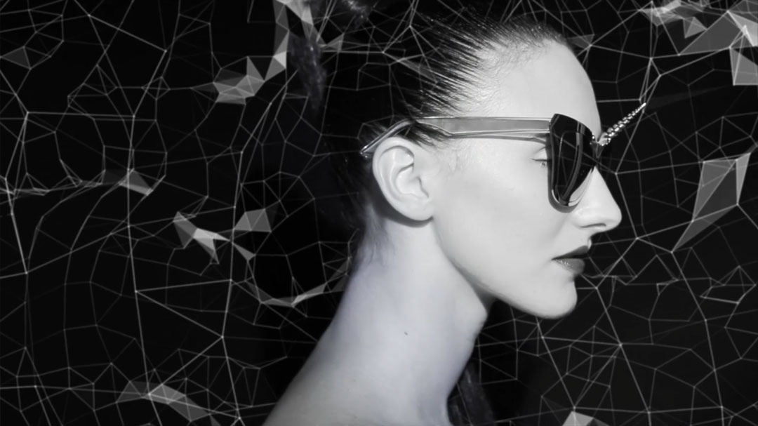 Product Video Fashion Design | Revé by René sunglasses VFX special effects filming 4k video fashion models 3d animation plexus after effects ad advertisement social media Playhou.se playhouse