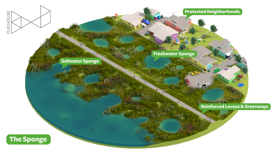 urban planning video Playhou.se James Corner Field Operations South Bay Sponge San Francisco Bay Resilient By Design sustainability axo global warming multimedia 3D axonometric animation infrastructure visual storytelling 4k interviews landscape architecture visual communications film architecture archviz conceptual