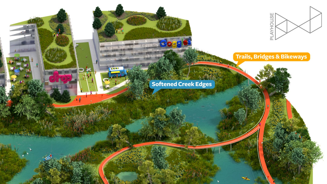 urban planning video Playhou.se James Corner Field Operations South Bay Sponge San Francisco Bay Resilient By Design sustainability axo global warming multimedia 3D axonometric animation infrastructure visual storytelling 4k interviews landscape architecture visual communications film architecture  archviz conceptual