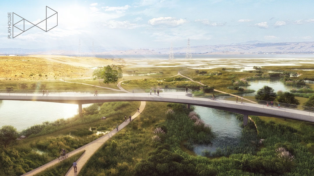 urban planning video Playhou.se James Corner Field Operations South Bay Sponge San Francisco Bay Resilient By Design sustainability resiliciency global warming multimedia 3D axonometric animation infrastructure visual storytelling 4k interviews landscape architecture visual communications film architecture archviz conceptual