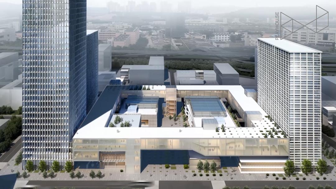 都市实践 深圳 中国 龙岗 建筑学 建筑 视频 电影 shenzhen china longgang district multimedia design presentation architecture animation vfx timelapse 3D rendering visual storytelling architectural communications axonometric axo after effects Playhou.se Playhouse Urbanus